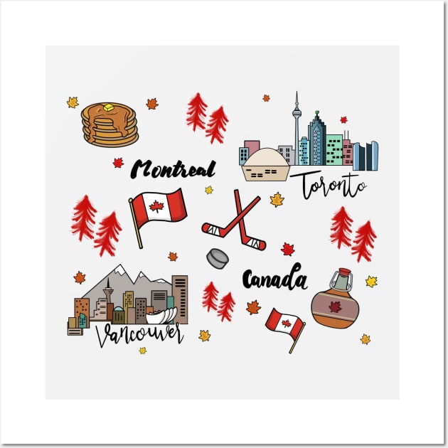 Canadian eh Wall Art by Pizzafairy 